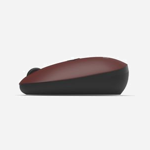 Souris Inca IWM-231RB Ambidextre Optique 1600 DPI RF sans fil 2.4GHz 4 Boutons Programmables avec Clic Silencieux, Portée 10m, Noir/Marron - Miniature 2