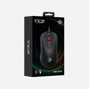 Souris Gamer Inca IMG-GT14 USB Type-A 3600 DPI, 7 Boutons Programmables, Rétroéclairage Multi, Droitier, Câble Tressé 1.5m, Windows, 125x63.5x40mm - Miniature 4