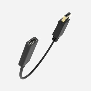 Inca IDTH-07 Adaptateur Vidéo DisplayPort Mâle vers HDMI Type A (Standard) Femelle, 0.2m, Noir, Support HDMI 1.4, Conditionnement Boîte avec crochet - Miniature 5