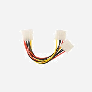 Gembird CC-PSU-1 Câble répartiteur d'alimentation interne 4-pin MOLEX mâle vers femelle - 10g, dimensions packaging 90x125x10mm - Miniature 2