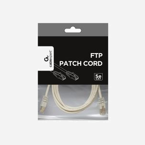 Câble Réseau Gembird PP22-2M Beige Cat5e 2m, Connecteurs RJ-45 Mâle/Mâle, Contacts Or, Technologie 10/100/1000Base-T(X), Paire Torsadée Blindée (F/UTP) - Miniature 5