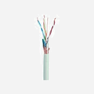 Câble réseau Gembird SPC-5004E Cat5e S-FTP 305m SF/UTP Gris, Conducteurs gainés AWG24, Certifié RoHS, Conditionnement 400x400x240mm