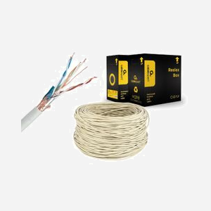 Câble réseau Gembird SPC-5004E Cat5e S-FTP 305m SF/UTP Gris, Conducteurs gainés AWG24, Certifié RoHS, Conditionnement 400x400x240mm - Miniature 3