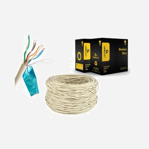 Gembird FPC-5004E Câble Réseau Cat5e 305m FTP (F/UTP) Gris, Conducteur Gainé, Conforme RoHS, Poids 11kg, Dimensions Emballage 195x235x110mm - Miniature 2