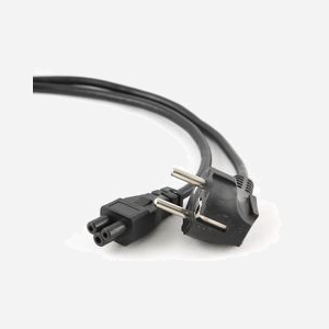 Câble d'Alimentation Gembird PC-186-ML12 Noir, Connecteur CEE7/4 Mâle vers Femelle, 115x175x55mm, 190g, Code SH 84733080 - Miniature 2