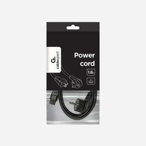 Câble d'Alimentation Gembird PC-186-ML12 Noir, Connecteur CEE7/4 Mâle vers Femelle, 115x175x55mm, 190g, Code SH 84733080 - Miniature 4