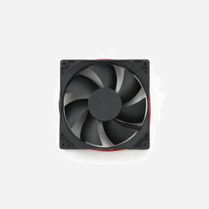 Gembird FANCASE2 Ventilateur 90mm pour Boîtier PC, Noir, 90x90x25mm, Roulement Standard, Poids 82g, Compatible Boîtiers PC Standard - Miniature 2