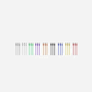 Câble Réseau Gembird PP12-3M/BK Cat5e U/UTP (UTP) 3m Noir Connecteurs RJ-45 contacts Or, Conditionnement Sachet, Code SH 84733080 - Miniature 3