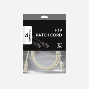 Câble Réseau Gembird PP6-2M Cat6 Gris 2m Connecteurs RJ-45 Mâle-Mâle Câblage 10/100/1000Base-T(X) Conforme RoHS - Miniature 2