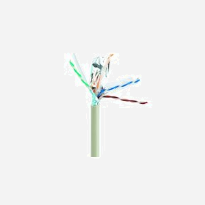 Câble Réseau Gembird Cat6 F/UTP (FTP) 305m Gris, Conducteur Solide AWG24, Conforme RoHS, Bobine 320x320x320mm, Référence FPC-6004-SO