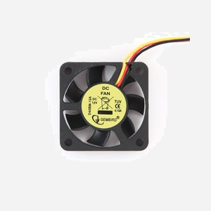 Gembird D40BM-12A Ventilateur Boitier PC 40mm 12V 30dB, Dimensions 40x40x10mm, MTBF 30000h, Connecteur 2-Pin, Couleur Noir, Certification UL