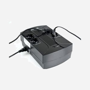 EnerGenie EG-UPS-001 Onduleur Line Interactive 0.65 kVA / 390W, 4 Prises Type F, Batterie 12V 7Ah, AVR, Niveau sonore 45dB, RoHS - Miniature 2