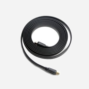 Gembird CC-HDMI4F-6 : Câble HDMI High Speed Flat avec Ethernet, 1.8m, Connecteurs plaqués or, 4K UHD 60Hz, 10 Gbit/s, Mâle/Mâle Type A - Miniature 3