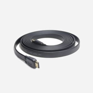 Gembird CC-HDMI4F-6 : Câble HDMI High Speed Flat avec Ethernet, 1.8m, Connecteurs plaqués or, 4K UHD 60Hz, 10 Gbit/s, Mâle/Mâle Type A - Miniature 4
