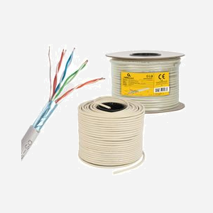 Câble réseau Gembird CAT5e FTP 100m Gris F/UTP (FTP) AWG24, bobine de 100 mètres, certifié RoHS et ISO 9002, dimensions bobine 360x370x210mm - Miniature 3