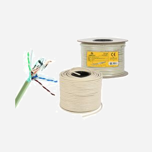 Câble Réseau Gembird CAT6 FTP 100m Gris F/UTP (FTP) Conducteur Solide, Certifié RoHS & ISO 9002, Conditionnement 220x220x145mm - Miniature 2