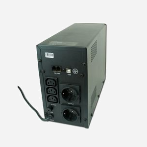 Gembird EG-UPS-033 UPS Interactif 1.2 kVA / 720W, 3 Prises C13, Batterie 12V 7Ah, Tour, Écran LCD, AVR, Protection Surtension - Miniature 3
