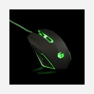 Souris Gamer Ambidextre Gembird MUSG-001-G, 6 Boutons, 2400 DPI, USB Type-A, Rétroéclairage LED, 120g, Câble 1.3m, Compatible Windows - Miniature 2