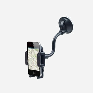 Gembird TA-CHW-02 Support Smartphone Universel Noir ABS, Fixation Ventouse, Support Passif Mobile/Smartphone - Poids 130g - Miniature 5