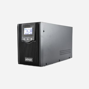 Gembird EG-UPS-PS2000-01 Onduleur Line Interactive 2kVA/1600W, 4 Prises C13, USB 2.0, Batteries VRLA 12V 9Ah, Format Tour, AVR, LCD - Miniature 1