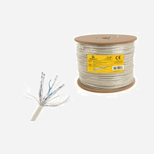 Câble Réseau Gembird SPC-6A-LSZHCU-SO Cat6a 305m Gris, Conducteurs AWG23, Manteau LSZH, 10/100/1000Base-T(X) - Miniature 2