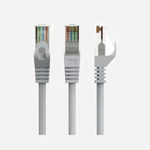 Câble réseau Gembird CAT6 UTP 10m RJ-45 Mâle-Mâle, Contacts Or, AWG26, U/UTP (UTP), Gris, Certifié CE/RoHS/WEEE/DVE - Miniature 1