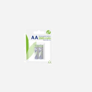 EnerGenie Batteries Rechargeables Ni-MH AA 2600mAh 1.2V (Pack de 2) - Technologie NiMH, 500 Cycles, RoHS, Dimensions 15x50x15mm, EG-BA-AA26-01 - Miniature 3