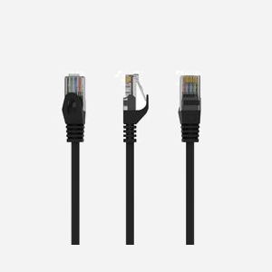 Câble réseau Gembird CAT6 UTP 0.5m Noir, Connecteurs RJ-45 Mâle, Contacts Or, AWG26, U/UTP, RoHS, CE, ISO 9001, Diamètre 6mm, PP6U-0.5M/BK - Miniature 1