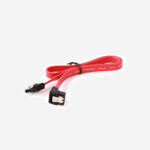 Cablexpert Câble SATA III 0.3m, Connecteurs Mâle Droit/90°, Débit 0.6 Gbps, RoHS, Conditionnement Bulk (CC-SATAM-DATA90-0.3M) - Miniature 4