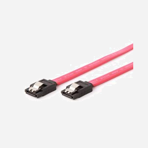 Cablexpert Câble Serial ATA III, 30cm, CC-SATAM-DATA-0.1M, SATA III 600 MBps, compatible SATA II, câble plat d'alimentation Serial ATA - Miniature 2