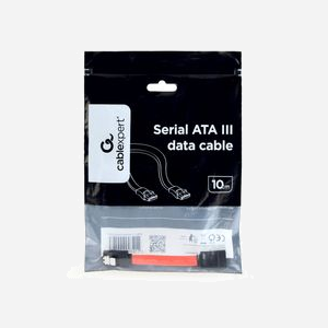 Cablexpert Câble Serial ATA III, 30cm, CC-SATAM-DATA-0.1M, SATA III 600 MBps, compatible SATA II, câble plat d'alimentation Serial ATA - Miniature 3