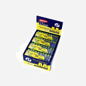 Gembird EG-BA-AASA-01: Pack de 10 Piles Alcalines AA LR6 1.5V, Usage Unique, Durée de Vie 5 ans, Certifié RoHS, Dimensions 52x142x15mm - Miniature 3