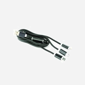Gembird CC-USB2-AM31-1M : Câble USB 2.0 vers 3 Connecteurs Mâles 1m, Connecteur A Mâle, Compatible Charge Multi-Appareils, RoHS - Miniature 3