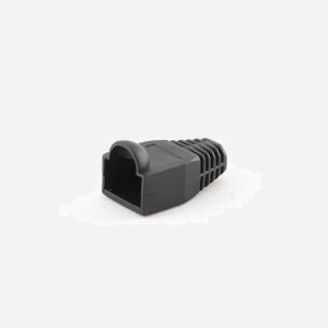 Gembird BT5BK/100 : Capuchon de protection RJ45 noir avec serre-câble intégré, plastique, conformité RoHS/CE, sachet de 100 pièces - Miniature 1