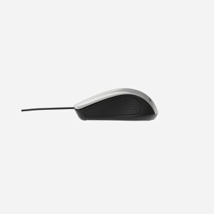 Gembird MUS-4B-01-BS Souris Optique USB 4 Boutons 1200 DPI Ambidextre Noir/Argent Câble 1.35m Compatible Windows - Miniature 3