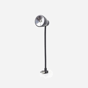 Lampe de Bureau LED USB Gembird NL-02, 5V, Flexible, Noir, 180mm, Consommation Standard, Connecteur USB-A, Compatible Plug and Play, 30g