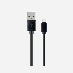Cablexpert CC-USB2-AMCM-1M : Câble USB 2.0 A Mâle vers USB-C Mâle, 1m, Noir, 480 Mbit/s, 2.1A, RoHS - Transfert de données et chargement