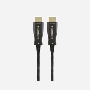 Cablexpert CCBP-HDMI-AOC-50M Câble HDMI 2.0 50m Connecteurs Type A Mâle Plaqué Or, Support Dolby Atmos, HDCP, RoHS