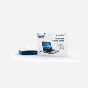 Gembird NBS-1F15-04 Support Laptop 15" ABS Noir, Ventilateur 12cm, Hauteur Réglable, Alimentation USB 5V, Dimensions 250x330x50mm - Miniature 5