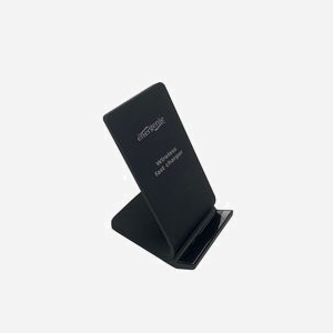 Gembird EG-WPC10-02 Support Chargeur Sans Fil QI 10W, Entrée 5/9V, Sortie 5V, Compatible Apple iPhone et Appareils Certifiés Qi, Noir