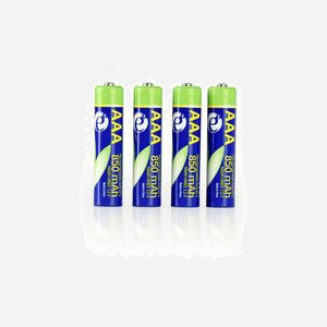 Gembird EG-BA-AAA8R4-01 : Pack de 4 Batteries Rechargeables AAA Ni-MH 1.2V 850mAh, Durée de Recharge 6h, Jusqu'à 500 Cycles, Conformes RoHS - Miniature 3