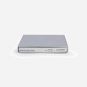 Gembird DVD-USB-02-SV Lecteur DVD±RW Externe USB 2.0 Argent, CD 24x, DVD 8x, Supports 80/120mm, Compatible Windows, 130x135x17mm, 420g - Miniature 3