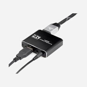 Gembird UHG-4K2-01 Capture Vidéo USB 2.0 HDMI 4K Pass-Through, Entrée Micro, Sortie Audio Stéréo, HDCP 1.4, 3840x2160 60Hz, Compatible Windows 10 - Miniature 3
