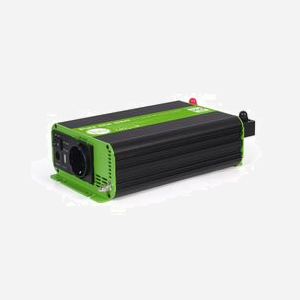 EnerGenie EG-PWC-PS500-01 Convertisseur 12V Auto vers 230V 500W Onde Sinusoïdale Pure, USB, Protections, Ventilateur, LED, 150x210x70mm - Miniature 4