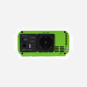 EnerGenie EG-PWC-PS500-01 Convertisseur 12V Auto vers 230V 500W Onde Sinusoïdale Pure, USB, Protections, Ventilateur, LED, 150x210x70mm - Miniature 5