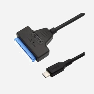 Gembird AUS3-03 Adaptateur USB 3.0 Type-C mâle vers SATA 2.5" HDD/SSD, USB Type-C, Longueur 0.2m, compatible USB 2.0, Noir. - Miniature 4