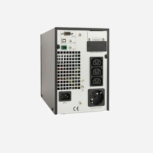 Gembird EG-UPSO-1000 Onduleur Online Double Conversion 1kVA/900W Sinusoïde Pure, Autonomie 20min (Pleine Charge), USB, LCD, 220V, Protection Surtension - Miniature 2