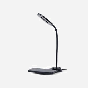 Gembird TA-WPC10-LED-01 Support Chargeur sans Fil Qi 10W Noir, Entrée 5V 110-205Hz, Câble 1.5m, Compatible Smartphones/Tablettes Qi - Miniature 2