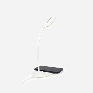 Gembird TA-WPC10-LED-01-W Support Chargeur Sans Fil QI 10W, 5V DC, Câble 1.5m, Compatible Qi, Blanc, 100x170x40mm - Miniature 5
