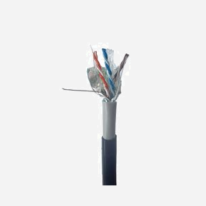 Gembird FPC-6004GE-SO-OUT Câble LAN Cat6 FTP Extérieur Gel 305m Cuivre Solide AWG23 Gaine PE Tambour Bois -20°C à 70°C - Miniature 1